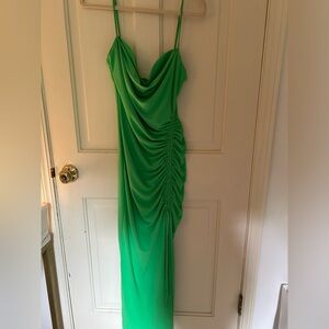 Zara green dress size M